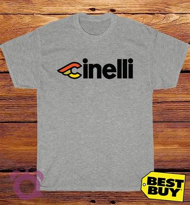 Новая Мужская Смешная Футболка с Логотипом Велосипедов Cinelli Размеры от S до 5XL