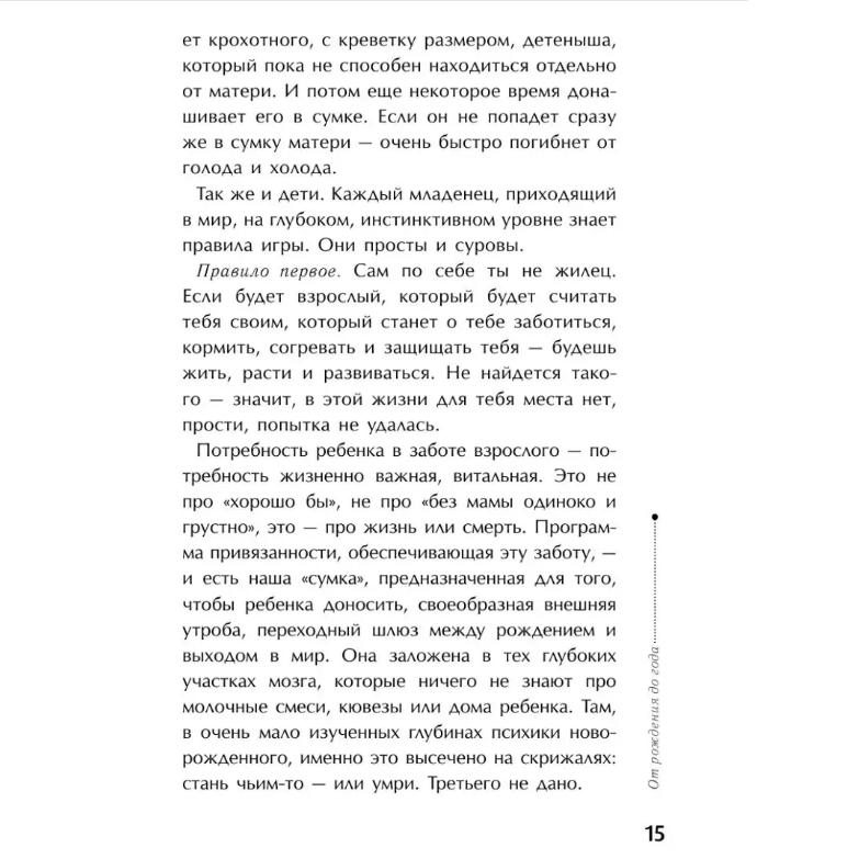 Taynaya Opora: Privyazannost' V Zhizni Rebenka / The Secret Support: Attachment In a Child's Life