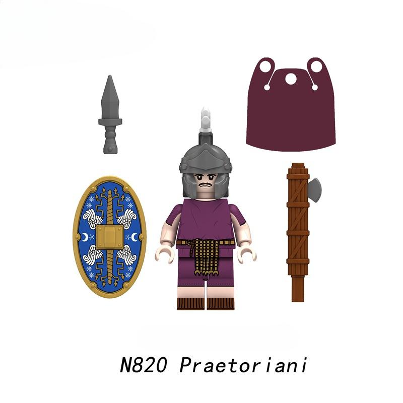 Medieval Series Roman Legion Soldiers Building Block Toys