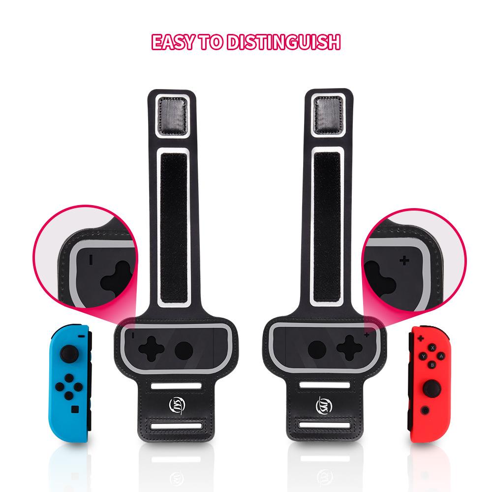 Зажим переключателя JOY-CON Регулируемый эластичный ремешок Just Dance Браслет на руку