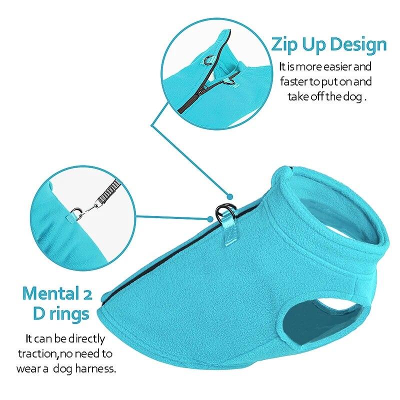 Теплый жилет для собак, одежда из мягкого флиса, одежда для щенков, пальто для бульдога, костюм мопса, куртка для пуделя, куртка для чихуахуа, наряды для маленьких и средних собак