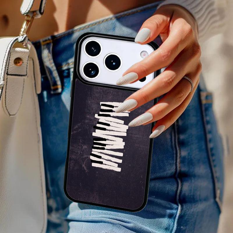 Музыкальный Пианино Элегантный Чехол Для Телефона Для iPhone 17 Air 14 15 13 12 Max Чехол Для Apple 16e 11 Pro Max Plus Coque