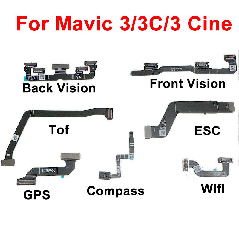 Mavic 3 Front Vision Cable Mavic 3 Classic Back Vision Cable Compass Cable ESC Wifi GPS Tof Cable Tof for DJI Mavic 3 Series