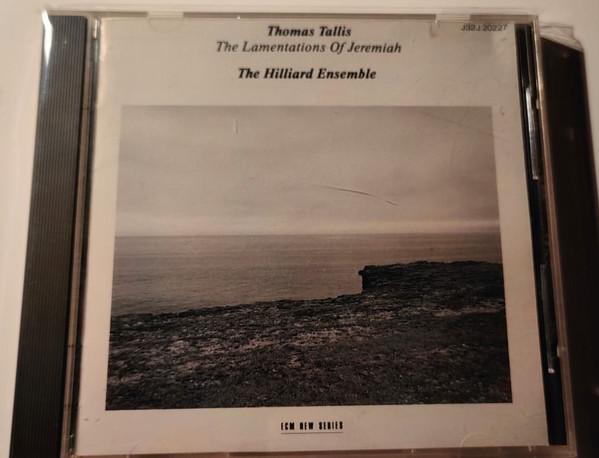 CD THOMAS TALLIS, HILLIARD ENSEMBLE - Плачи Иеремии J32J20227 ECM New Series 1988 Япония Классика Б/У