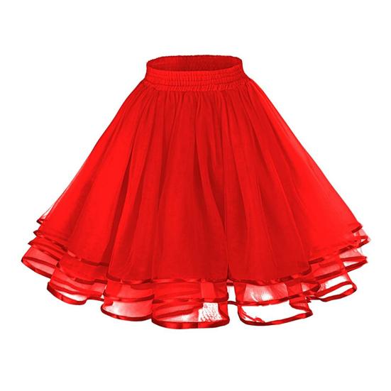 Юбка-подъюбник для девочек из пышного тюля с эластичной завышенной талией, пышная 3-слойная юбка из тюля, юбка на атласной подкладке, платье-юбка