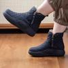 Snow Boots for Women  New Cotton Shoes Winter Plush and Thick Women's Shoes Anti Slip and Warm Cotton Shoes Snow Boots