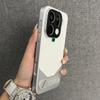 Чехол для OPPO Find X9 Pro Простая подставка Узор из ПУ кожи Гальванизированная жесткая крышка из поликарбоната Для Oppo Find X9 Pro Нескользящий бампер