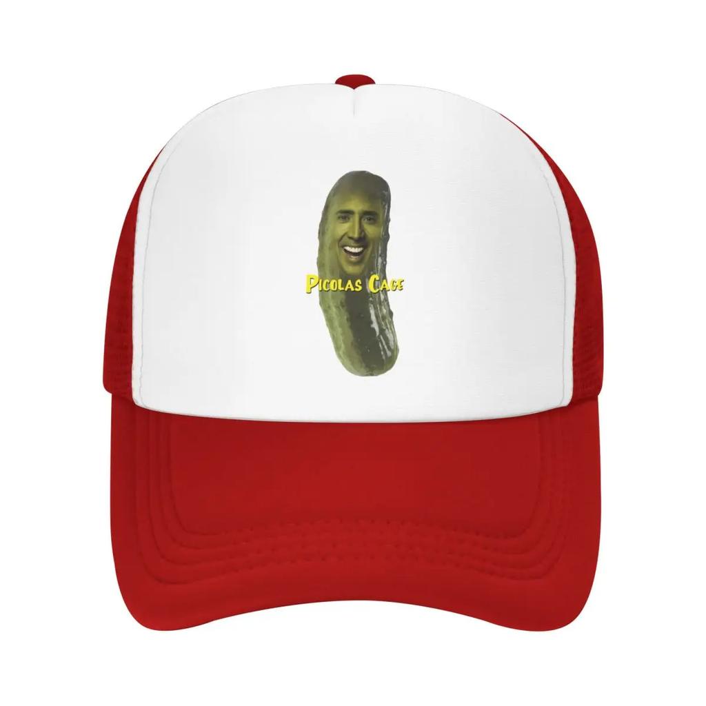 Custom Picolas Nicolas Cage Baseball Cap Sports Women Unisexs Adjustable Trucker Hat Spring Dad Hat