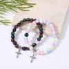 Модные акриловые бусины из крестообразной сосны 50 шт. 7 мм DIY материал для изготовления ювелирных изделий браслет ожерелье