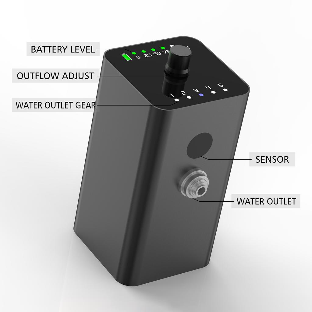 Автоматическая портативная машина для чистки игл для татуировок, моечная машина для идентификации, индукционная, мощная, удобная машина для чистки татуировок