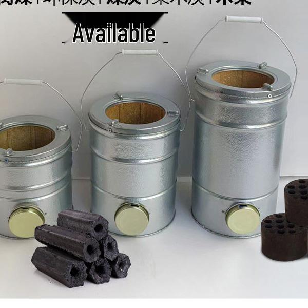 Компактная сотовая угольная печь для домашнего обогрева и кипячения воды - Идеально для новых домов