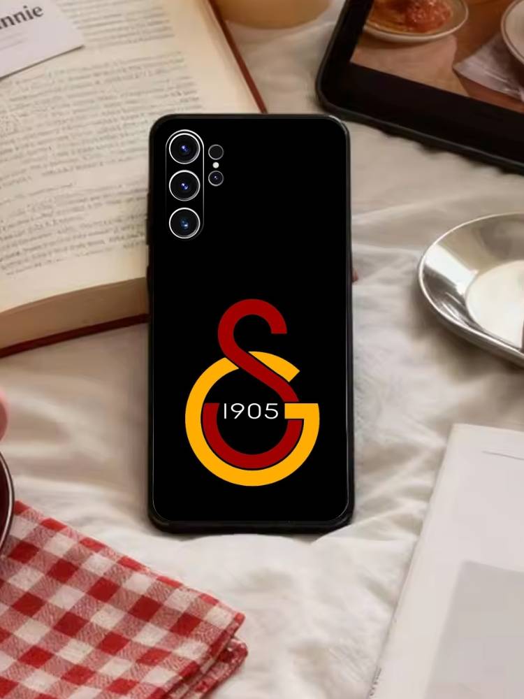 Чехол для телефона G-Galatasaray S-SK pattern 1905s Для Samsung S26,S25,S24,S23,S22,S21,S20,S30,Ultra,Plus,Fe,Note,5G Черный