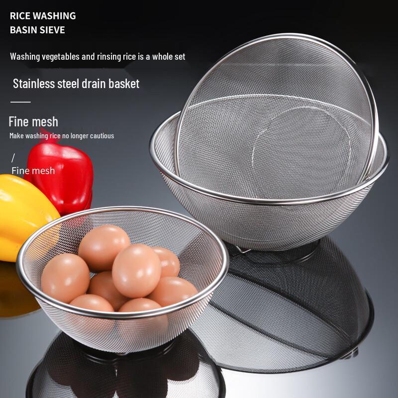 Jingzhouyuan Stainless Steel Fine Mesh Colander