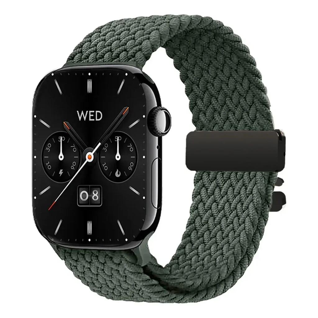 Braided Solo Loop Strap For Apple Watch Band 44mm 45mm 46mm 40mm 41mm 42mm 49mm Bracelet iWatch Series Ultra 2 10 9 SE 8 7 6 5 4