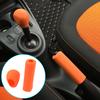 Для Benz Smart Fortwo Forfour 2015-2017 силиконовая ручка переключения передач, чехол для ручного тормоза, перчатка для переключения передач, кожаная головка, чехол с рукавом для автомобиля