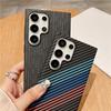 Ultra Thin Carbon Fiber Texture Armor Magnetic For Magsafe Case For For Samsung S25 S24 S23 S22 Note 20 Ultra 10 Plus Hard PC Cover