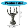 Skeleton Hand Candle Holder Mysterious Tealight Candlestick Table Centerpieces Decors for Home and Halloween Parties