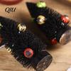 Halloween Holiday Decorations Black Tree with Eyeball Decor, Spooky Dark Centerpiece for Festive Home Decoration Desk Shelf, Creative Party