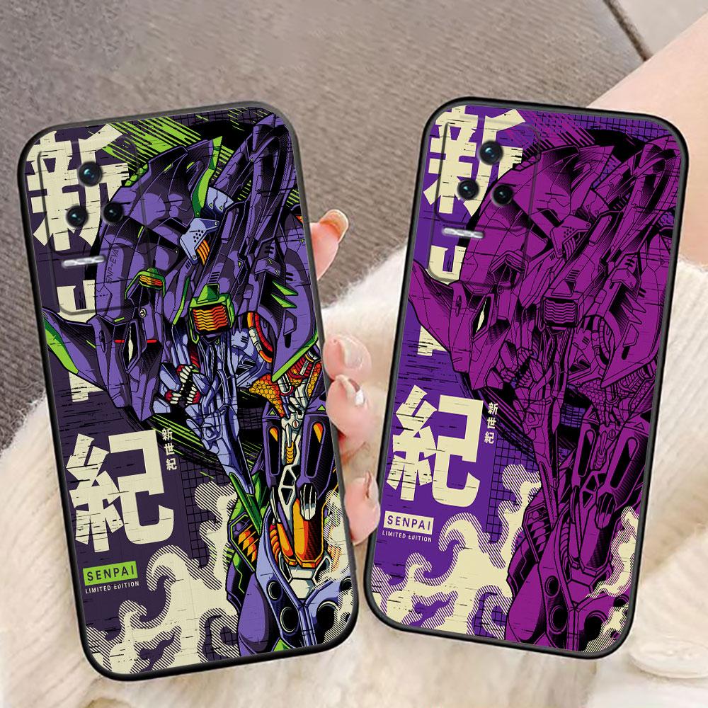 N-Neon G-Genesis E-Evangelion 01 02 Чехол для телефона Для Redmi K60 K40 K30 15 15C 14C 13C 12C 12 10 10C 9T 9C 9A 9 8 8A A1 A2 A3 Чехол