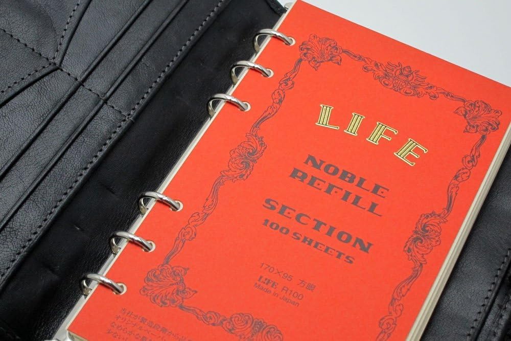 Life Noble Система Планировщик Сетка График Библия R100 Сменный блок, Бумага, Размер,