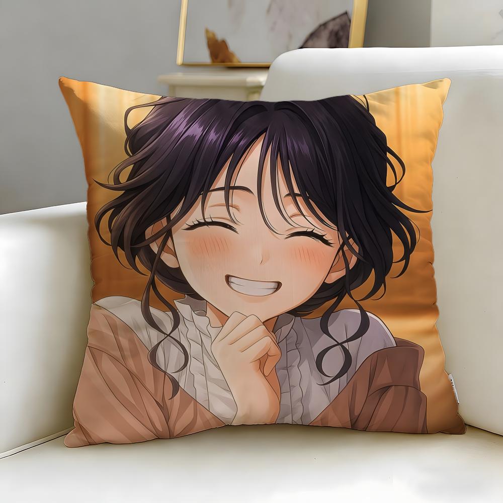 Популярный аниме-персонаж Каоруко Вагури Наволочка Мягкая и Легко стирающаяся – Универсальная для Дивана, Кровати, Путешествий и Офиса