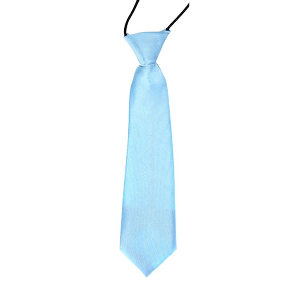 Shirt Accessories For Kids for Wedding Solid Color Children Tie School Uniform Tie Elastic Necktie