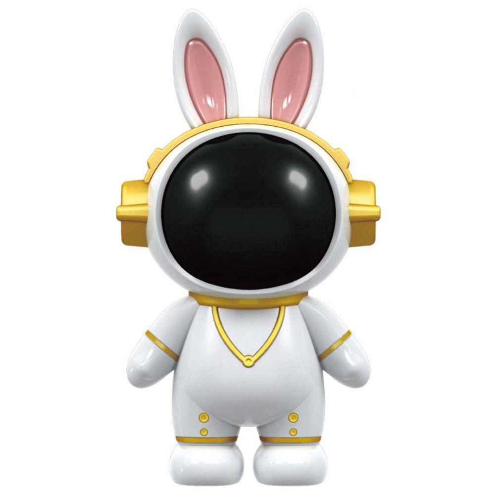 Large Capacity Astronaut Savings Bank With Light Space Rabbit Savings Bank Children/Kids