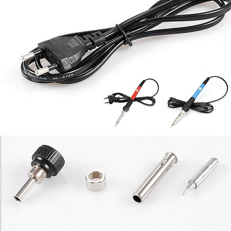 Adjustable 60w 110v220v Electric Temperature Gun Welding Soldering Kit Iron