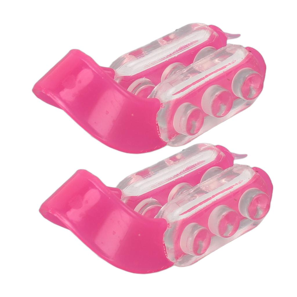 2pcs Nose Lift Shaping Clip Nose Bridge Straightening Reshape Adjustable Silicone Nose Lifter Up Sha