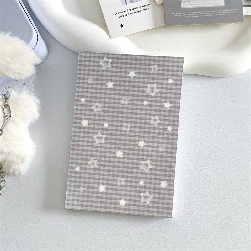 Korean INS Cute Pudding Bear Memo Pad Cute Student Loose Leaf Message Notepad Girl Mini Pocket Planner Scrapbook Material Paper