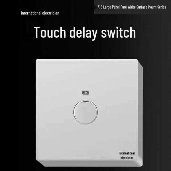 Сверхтонкая 16A накладная электрическая розетка с пятиконтактной настенной панелью для бытового использования и использования с кондиционером