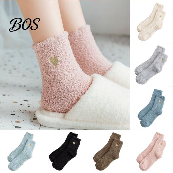Cloud Like Thick Velvet Socks 1 Pair Women's Fuzzy Slipper Socks, Soft Plush Warm Thermal for Cold Floors Winter Home Sleeping Fluffy Cozy Fleece Crew