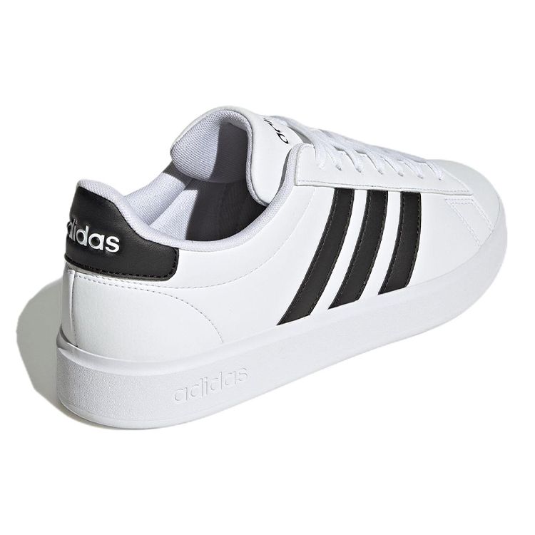 adidas Grand Court 2.0 белые черные унисекс кроссовки Cloud-White Core-Black GW9195