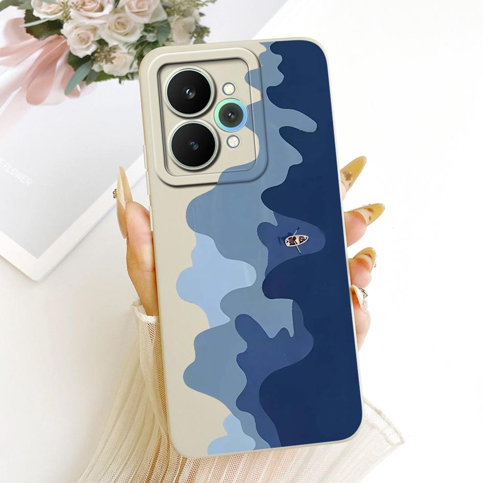Чехол для Realme 15 Pro 5G Ударопрочный ТПУ Чехол Популярный Ромашка Мягкий Силикон Чехол для Телефона Для Realme 15 Чехол Realme 15T 15Pro Чехол-кармашек