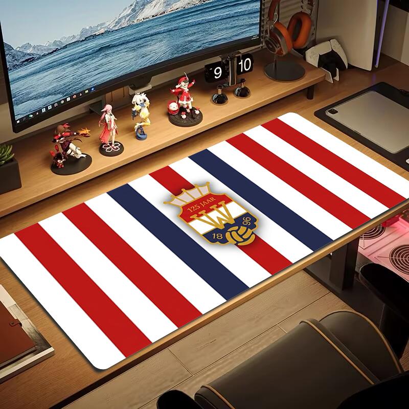 Willem Ii Mouse Pad Large Gaming Table Cushion Nonslip Laptop Tablet Big Mousepad Xxl Mat Mini Pc Playmat With Lock Edge