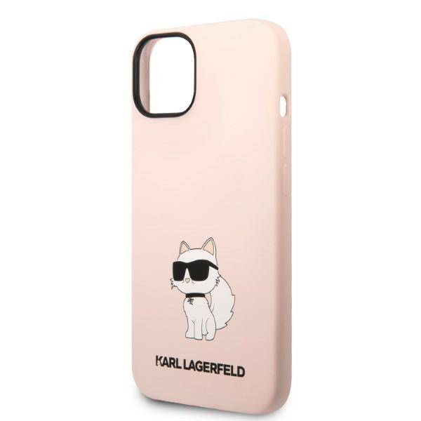 Karl Lagerfeld KLHCP14MSNCHBCP iPhone 14 Plus / 15 Plus 6.7" hardcase pink/pink Silicone Choupette