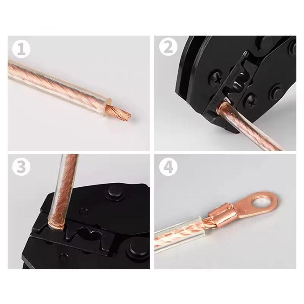 5/10Pcs Copper OT Wire Nose Terminal Crimp OT Type OT Lugs Ring Crimp Electric Accessory