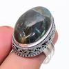 Labradorite Gemstone 925 Sterling Silver Jewelry Ring Size 8