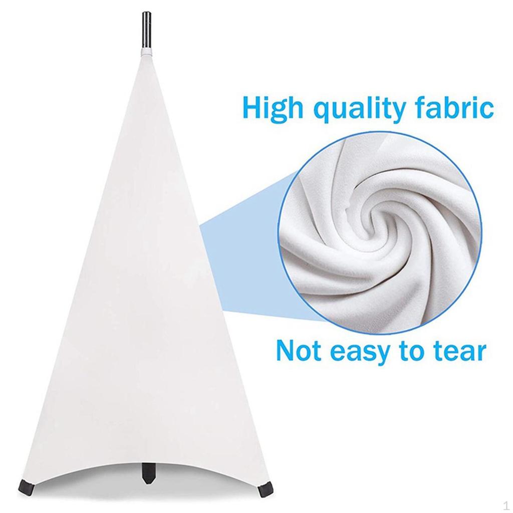 DJ Stand Cover Double Sided/Triple Sided Stretchable Lighting Tripod Scrim Skirt