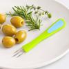 Olive Spoon Set, Hands-Free Long Handle Jar Clamps, Multi-Functional Pickle Grabber Tool, for Olives Can Onion Cucumber
