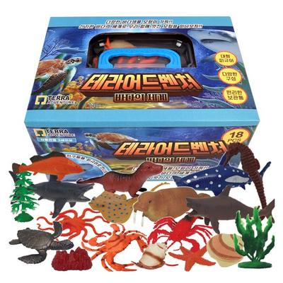 Коробка для хранения фигурок OzToy Terra Adventure Sea World Creature, набор, случайная поставка, 1 набор, популярные игрушки в Корее