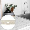 Силиконовый коврик для раковины Быстросохнущий коврик Защита от брызг на кран Водосборник Коврик против брызг для кухни ванной
