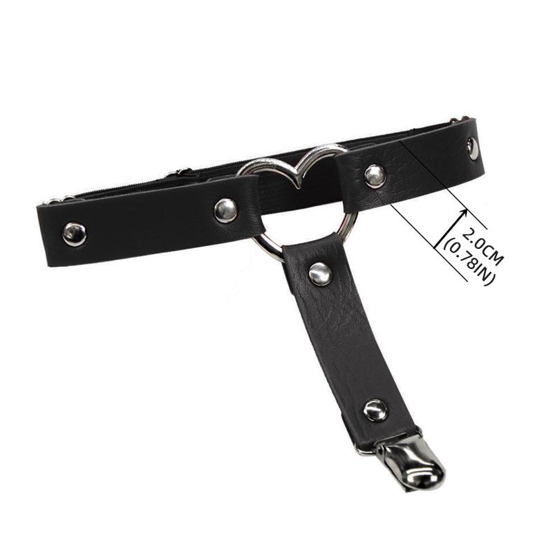 Sexy Women Pu Leather Belt Lady Girls Elasticity Body Harness Tight Suspender Strap EMA