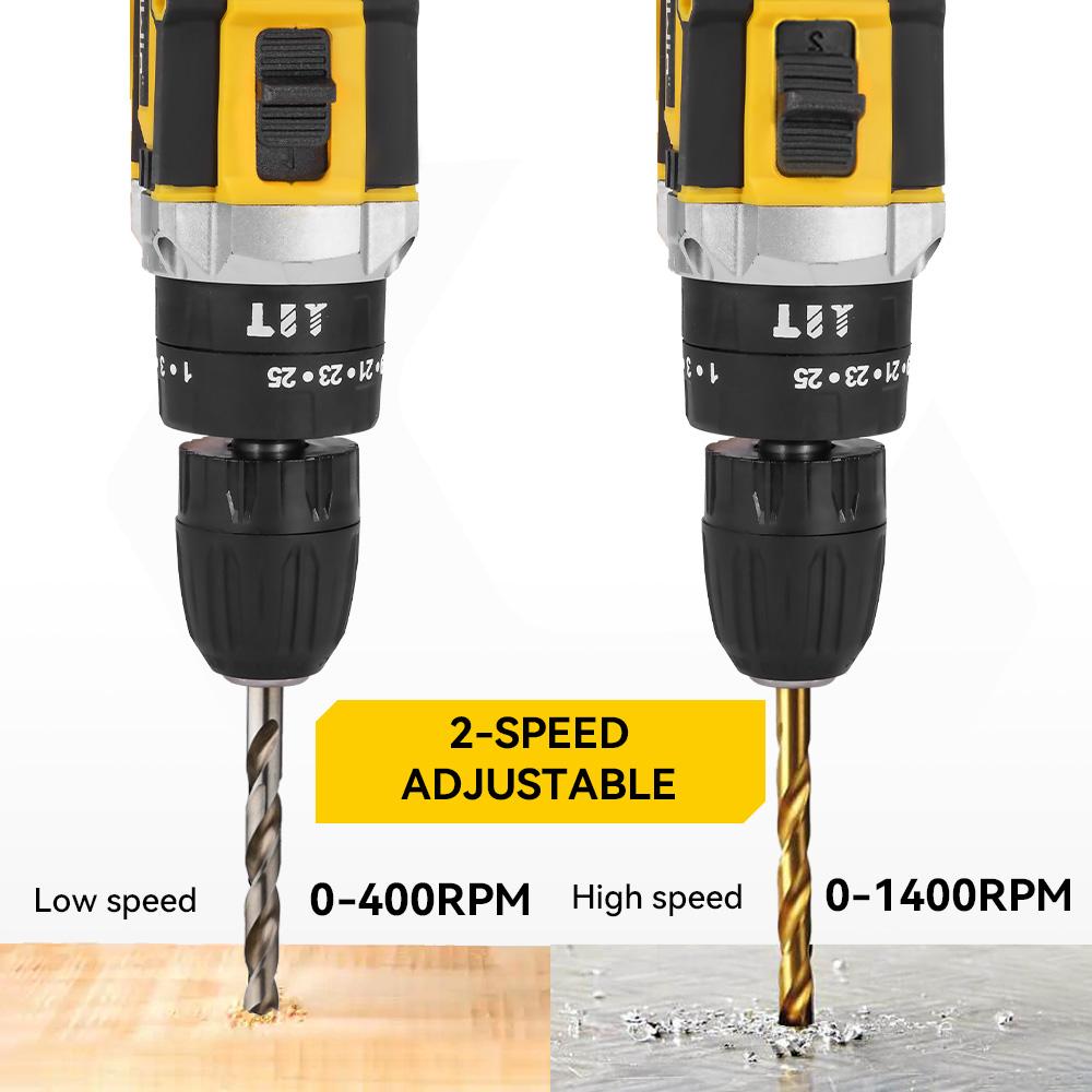 MELLWIN 38 Н.м крутящий момент электрическая ударная дрель многоцелевой аккумуляторный электрический шуруповерт DIY электроинструмент для Makita 18 В аккумулятор