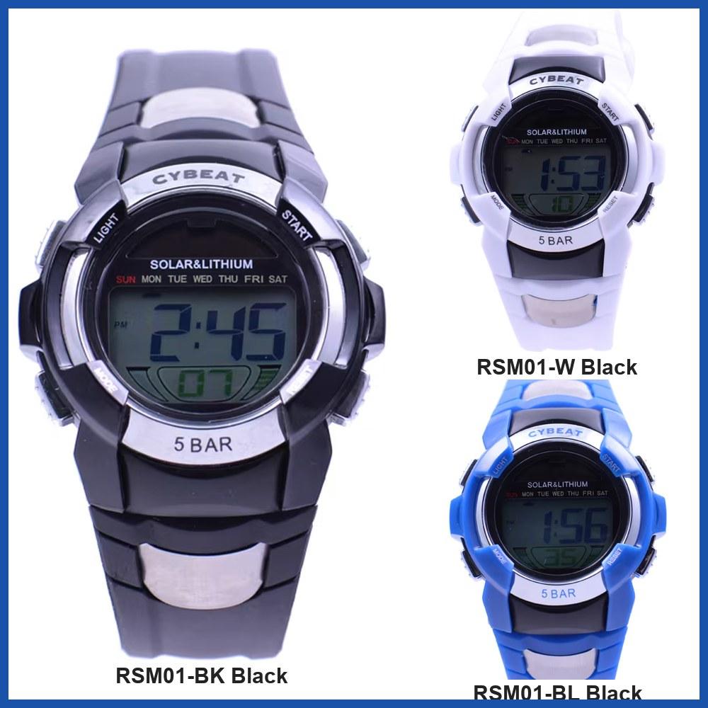 J-AXIS RSM01 Men's Digital Wrist Watch - Black / White / Blue RSM01-BK RSM01-W RSM01-BL Gift Casual Business Sports Student