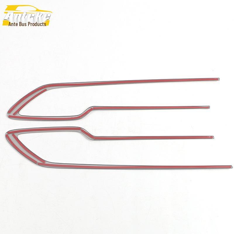 Kustu Car Door Interior Handle Decorative Armrest Strip for 21 Kustu