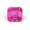 Natural Pink Sapphire Loose Gemstone 9.35 ct Emerald Cut September Birthstone for Gem Collections