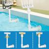 5-Nozzle Pool Fountain for Inground Pools Adjustable Pool Waterfall Sprinkler Swimming Pool Cooler Fountain for Hot Days Above Ground Pools