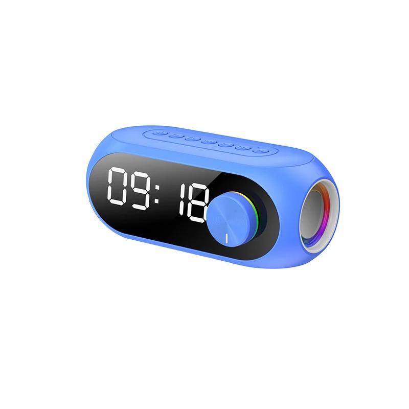 S8 Беспроводной Bluetooth-динамик HD Светодиодный дисплей Многофункциональные стереобасовые динамики Будильник FM-радио TF-карта Aux Воспроизведение музыки