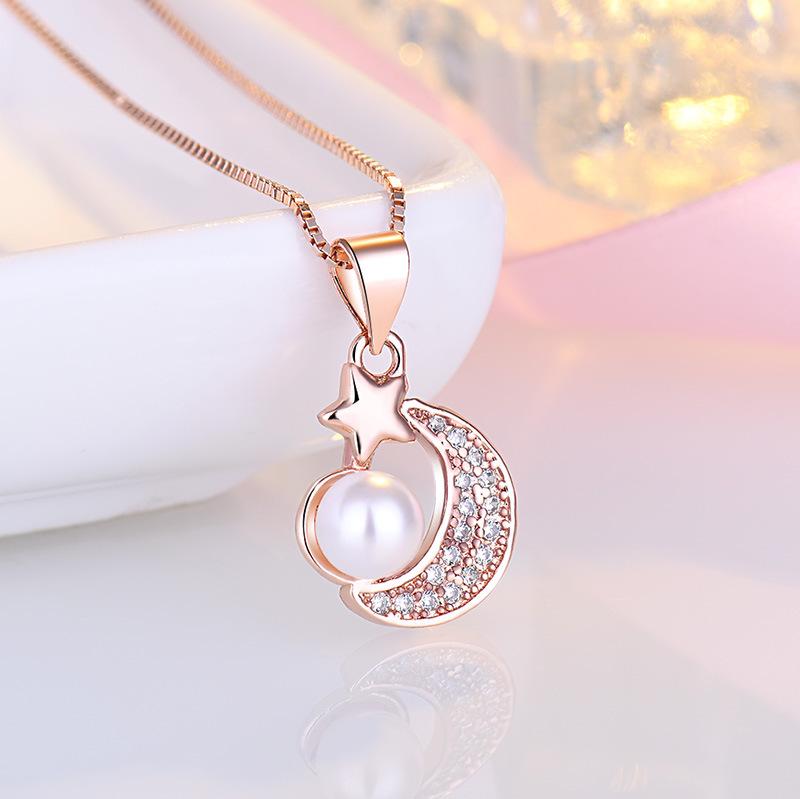 Женское ожерелье Lindon, кулон из медного сплава, циркон, модный подарок